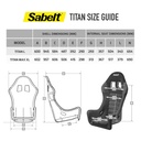 Sabelt Titan Fibreglass Seat