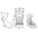 OMP HTC One Carbon Seat