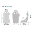 Sparco Evo / Evo L / Evo XL Carbon Seat