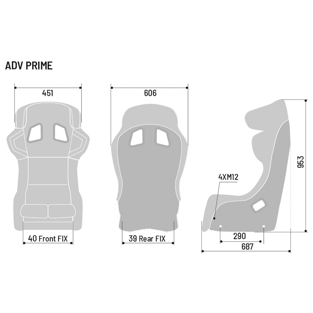 Sparco ADV Prime 8862 Seat