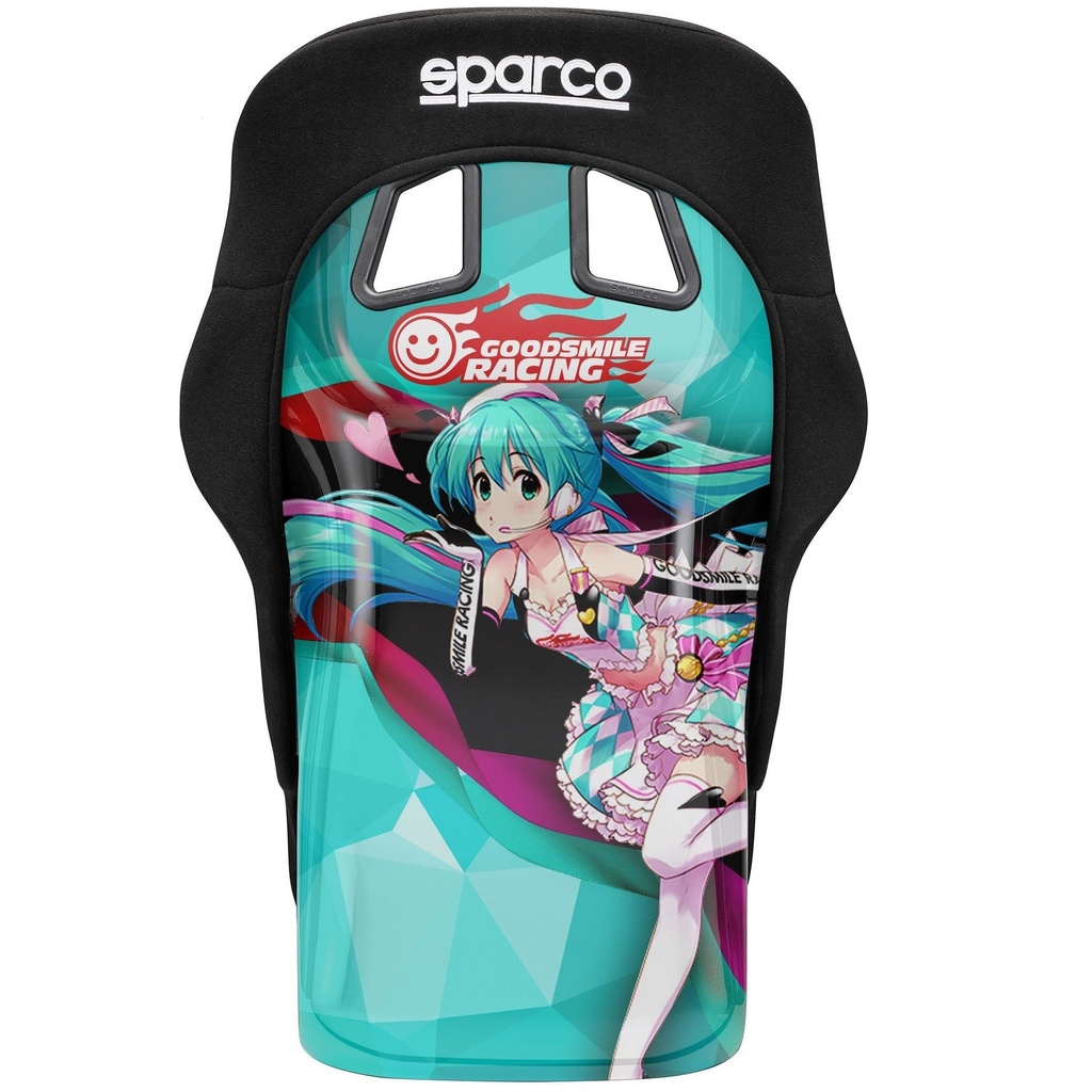 Sparco Circuit II QRT Fibreglass Seat With Custom Back Wrap