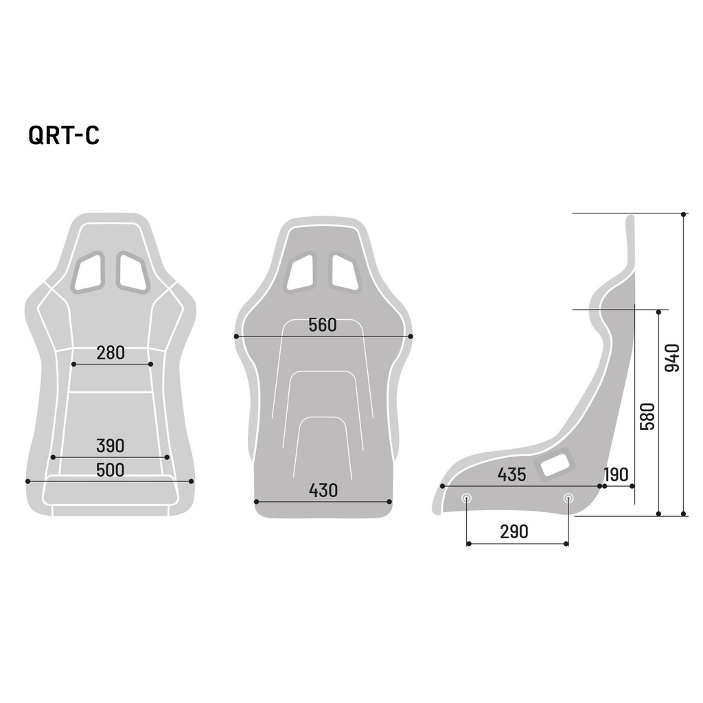 Sparco QRT-C Carbon Seat
