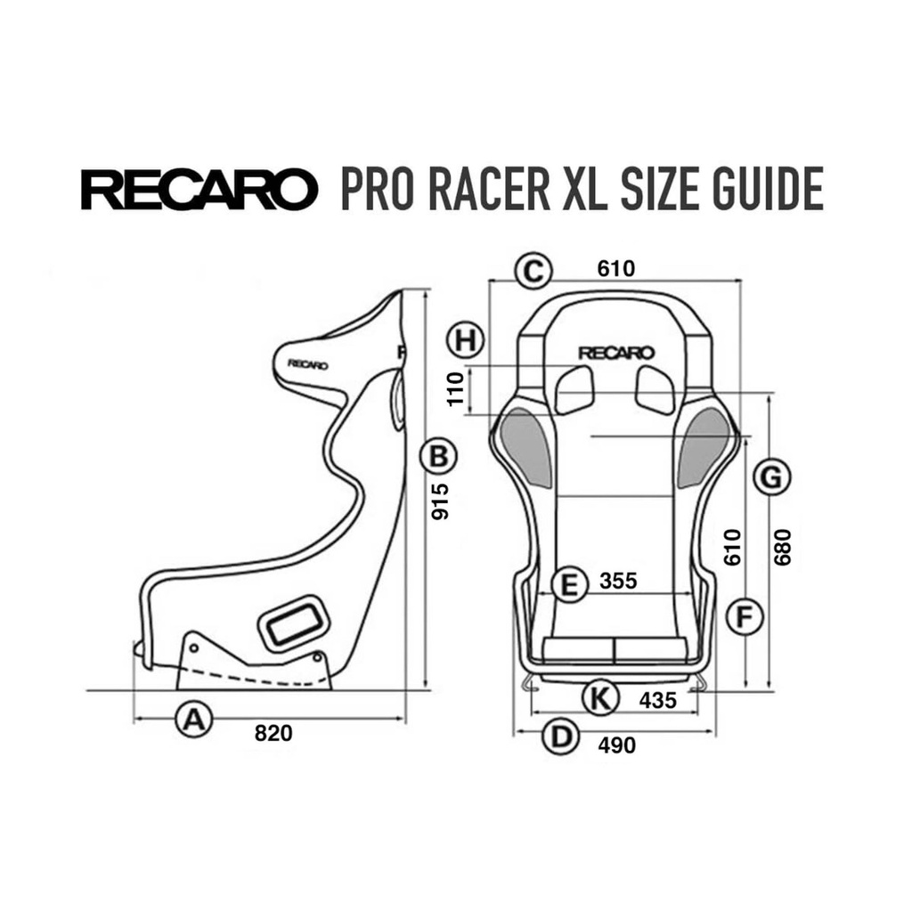 Recaro Pro Racer SPA Carbon/Kevlar Seat