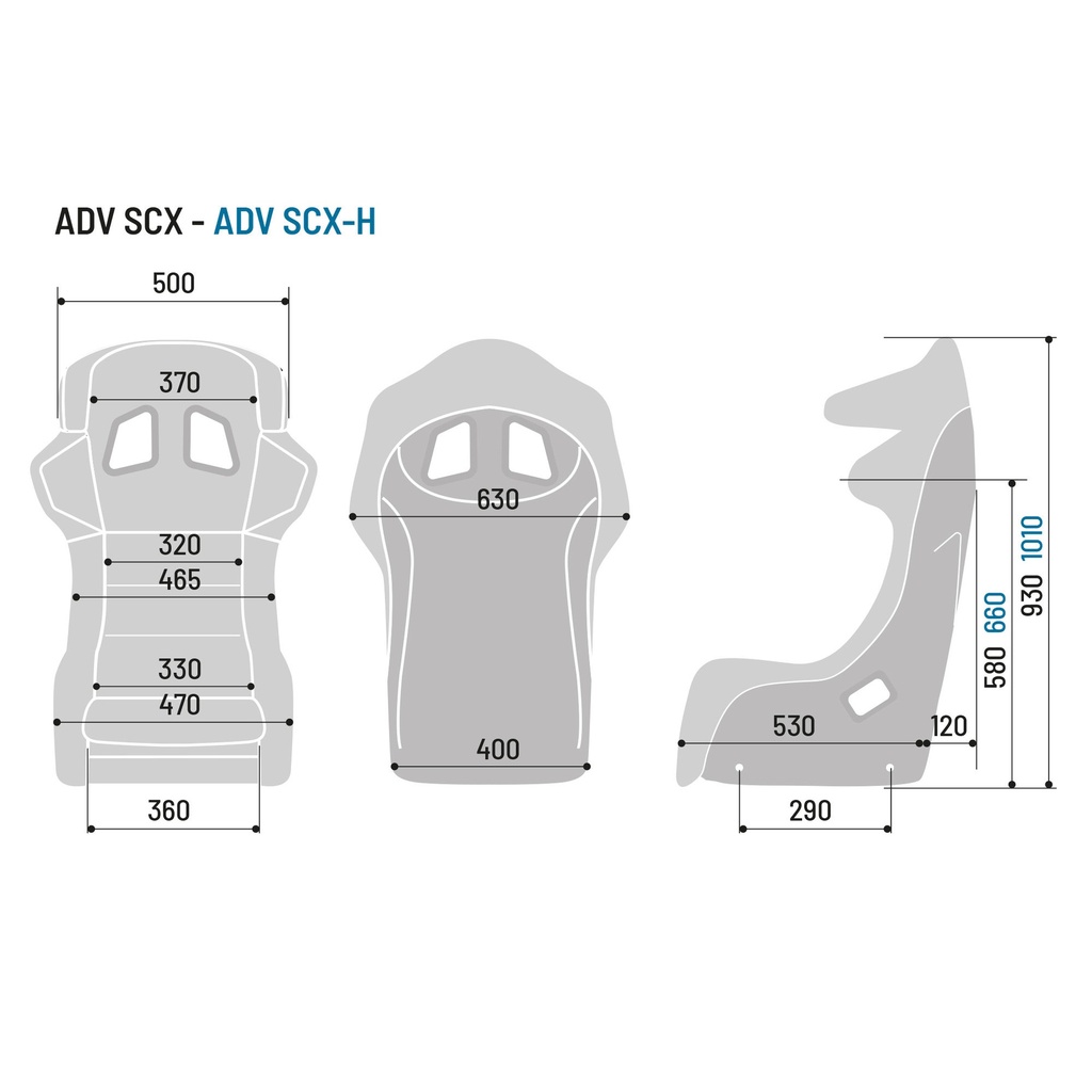 Sparco ADV-SCX Carbon Fibre Seat