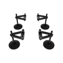 Trak Racer Adjustable Legs And Rubber Feet V2 - Set Of 4