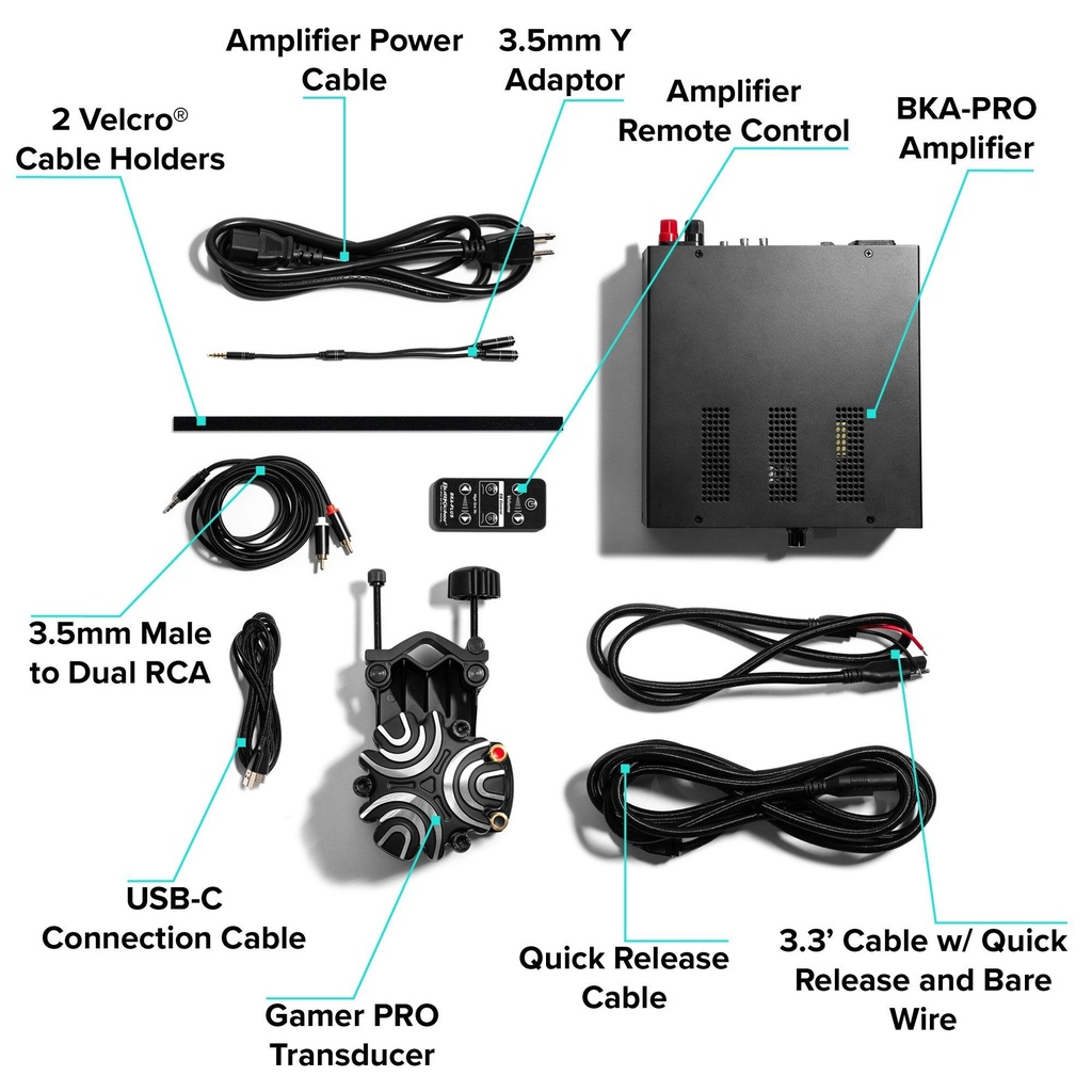 Buttkicker Gamer Pro Transducer Kit