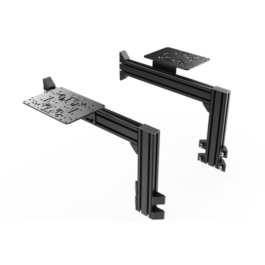 Trak Racer Flight Sim Control Mounts With 2 Side Supports For Aluminium Cockpits