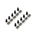 Trak Racer Screw and Ball Bearing Nut For 8mm T-Slot - Set Of 10