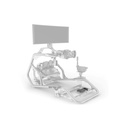 Trak Racer Universal Bass Shaker / Buttkicker / Tactile Transducer Mount
