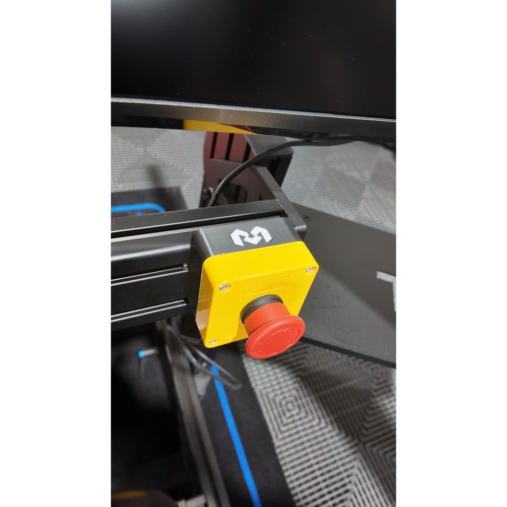 Motion Reality Simucube Standard Emergency Stop Mount