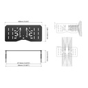 Trak Race Universal Wheel Deck/Plate For Alpine Racing TRX