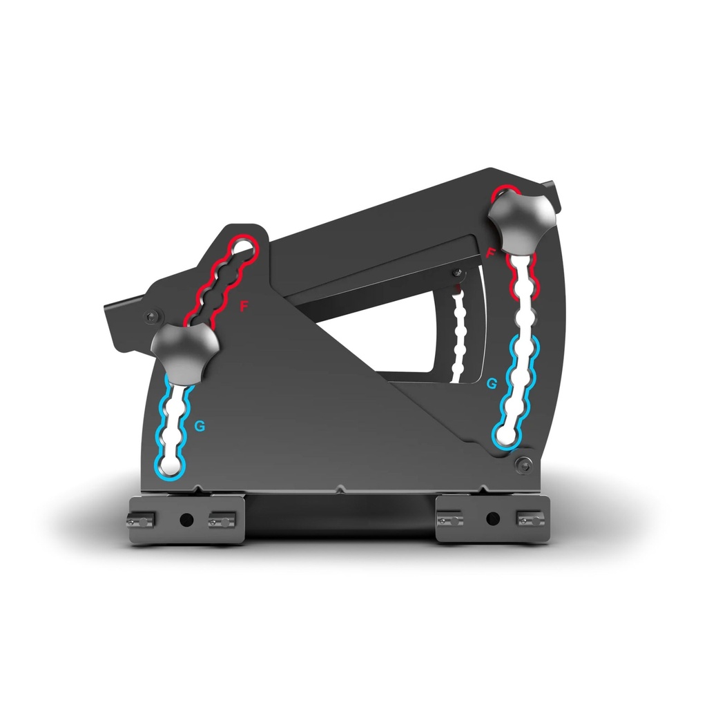 Trak Racer TRX Formula GT Hybrid Pedal Mount System For Aluminium Cockpits