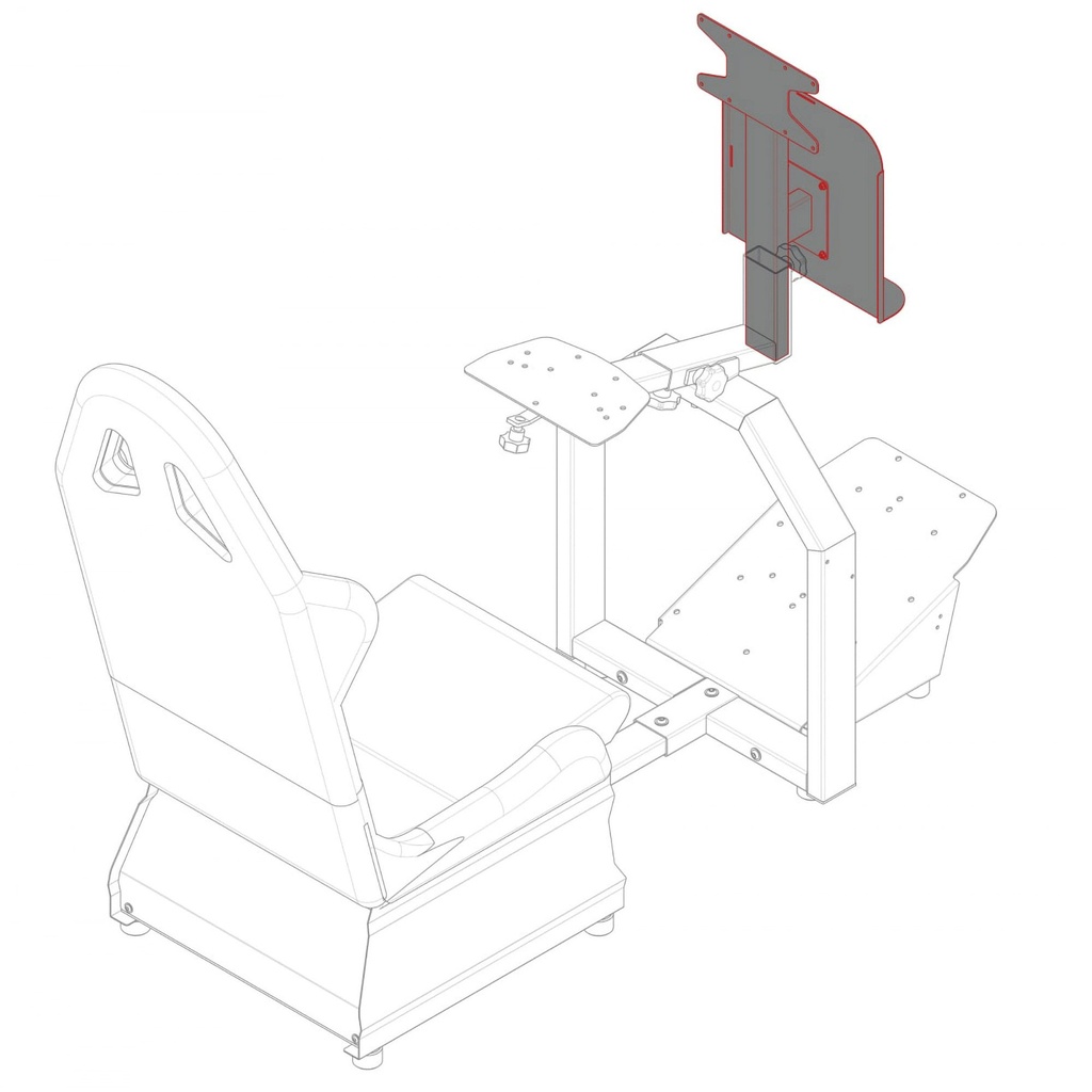 RaceRoom Console / PC And Monitor Multi Bracket