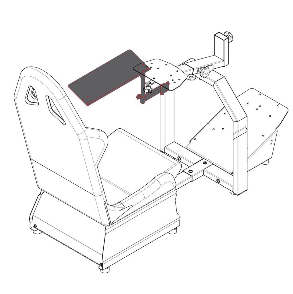 RaceRoom Keyboard Bracket