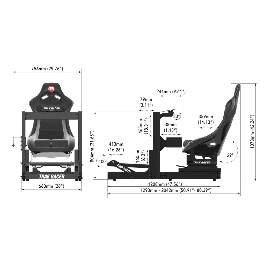 Trak Racer TR80S Racing Simulator