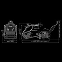 Trak Racer Racing TRX V2 Black Racing Simulator