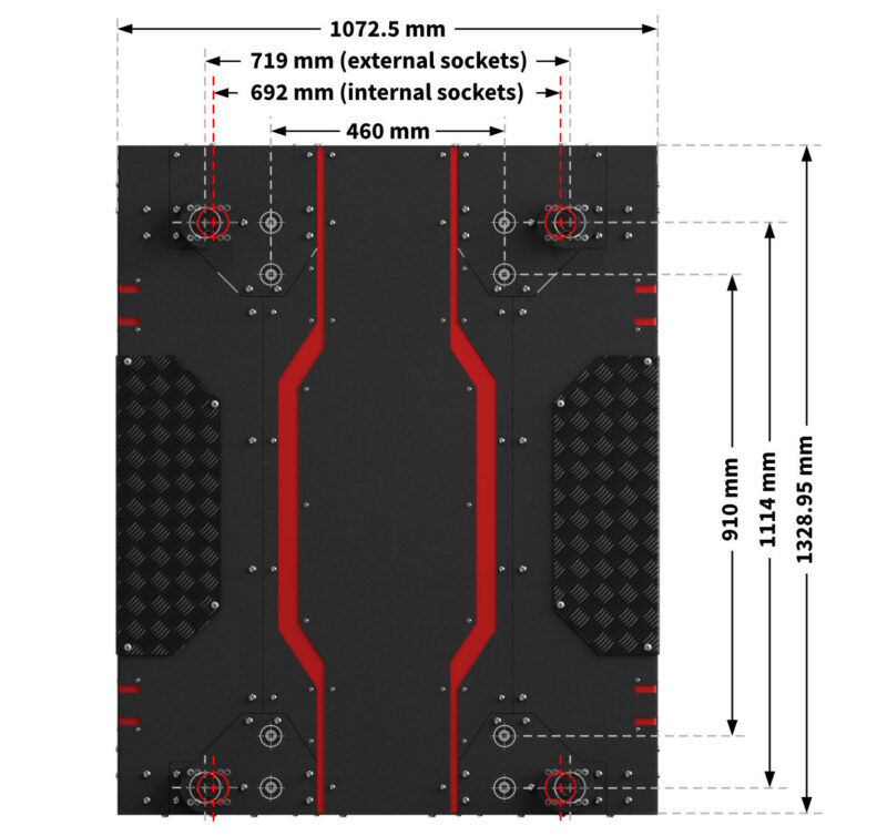 Qubic System CH2 Motion Platform