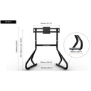 Trak Racer Single Monitor Floor Stand