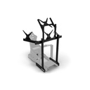 Trak Racer TR8020 Floor Mounted Quad Monitor Stand