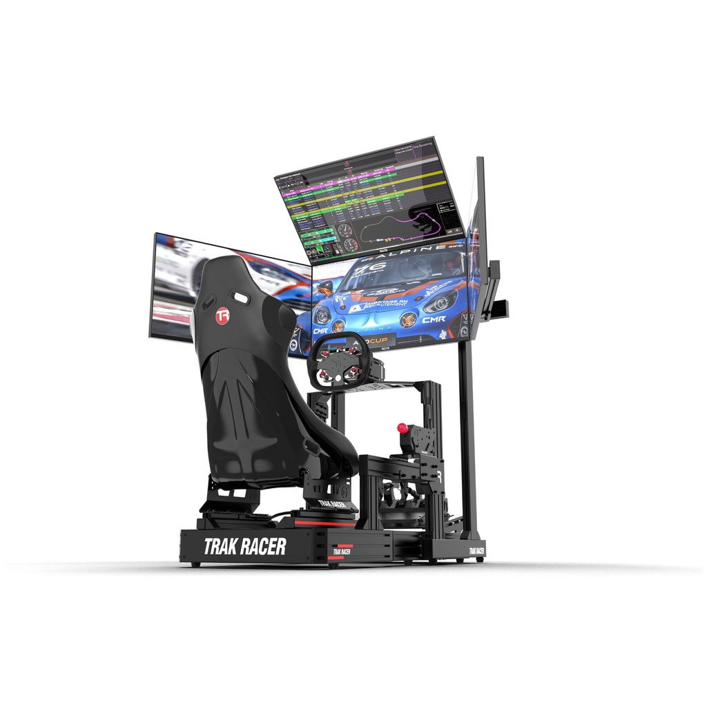Trak Racer TR8020 Floor Mounted Quad Monitor Stand