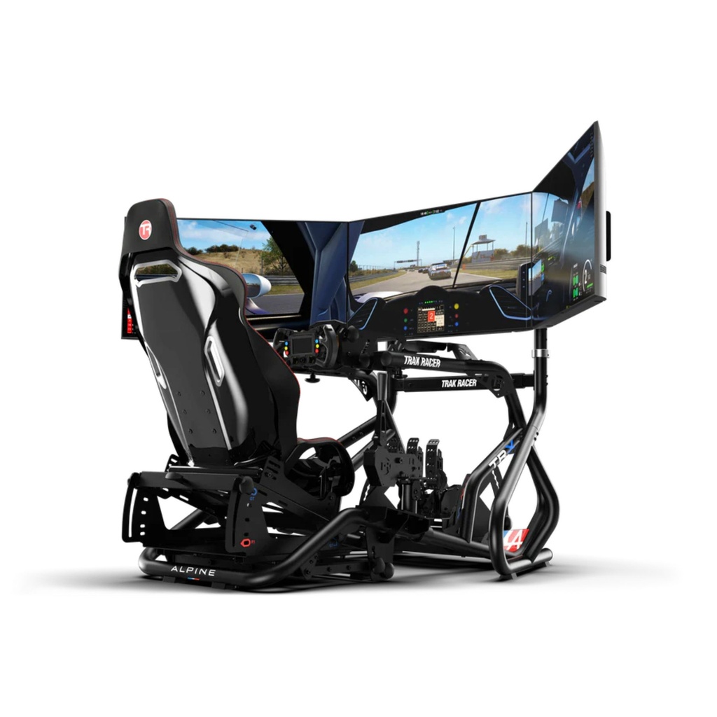 Trak Racer Large Freestanding Triple Monitor Stand - 30" to 45" Displays