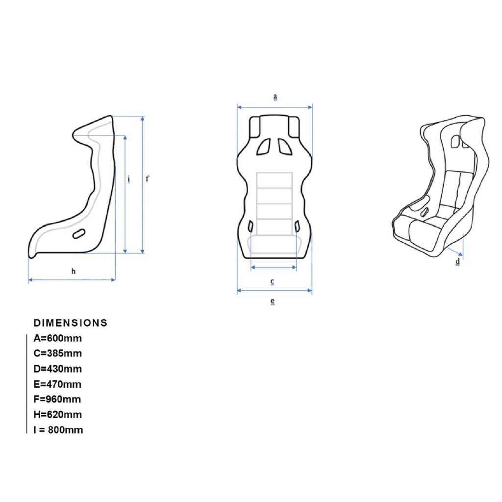 Artisans Of Speed C2 Cold Fusion Seat