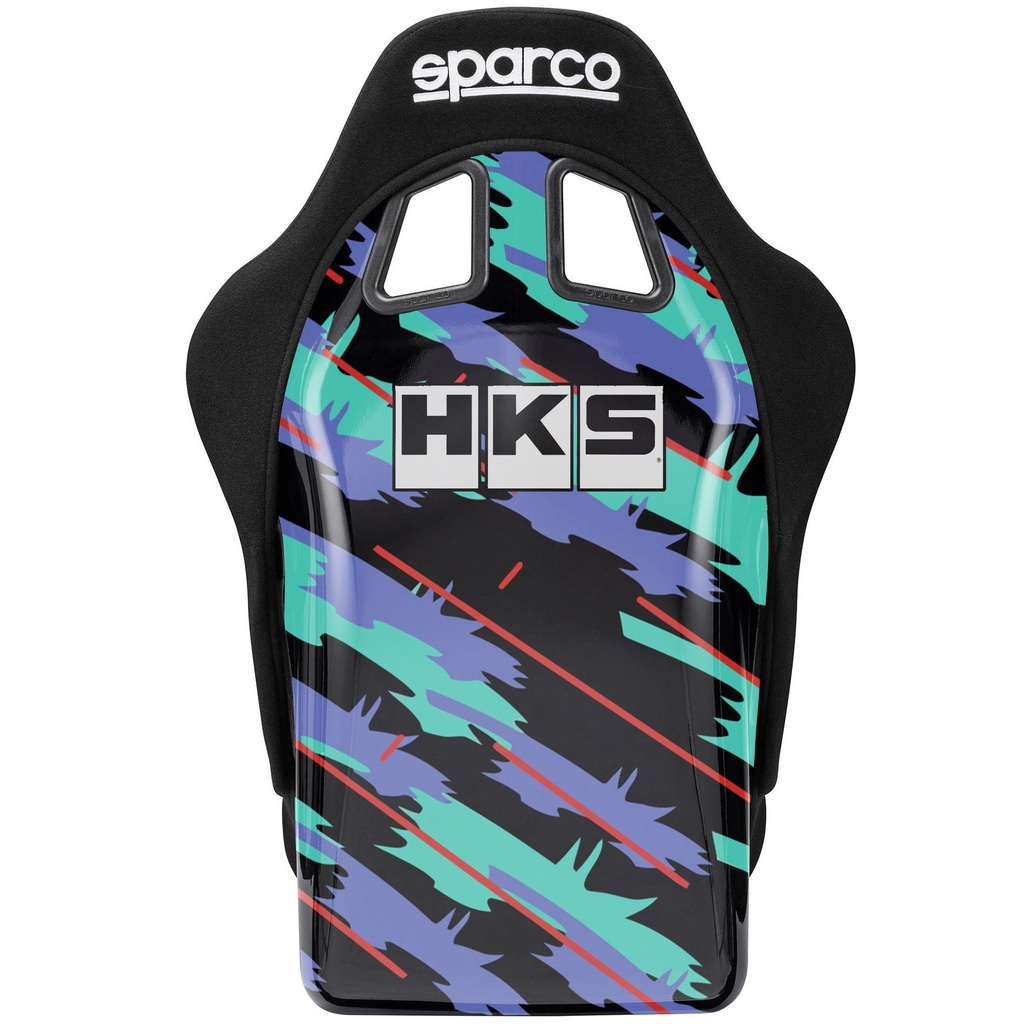 Sparco Evo QRT Fibreglass Sim Racing Seat With Custom Back Wrap