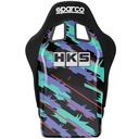 Sparco Evo QRT Fibreglass Sim Racing Seat With Custom Back Wrap