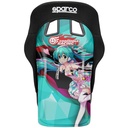 Sparco Circuit II QRT Fibreglass Sim Racing Seat With Custom Back Wrap
