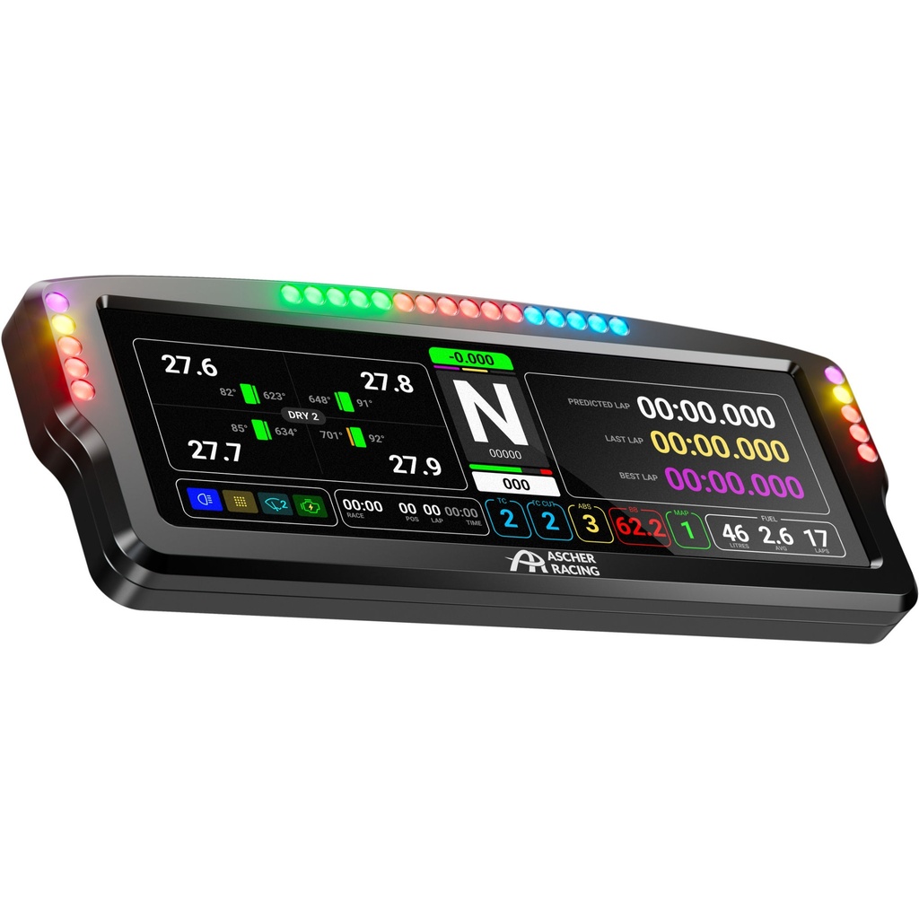 Ascher Racing 8" Dashboard