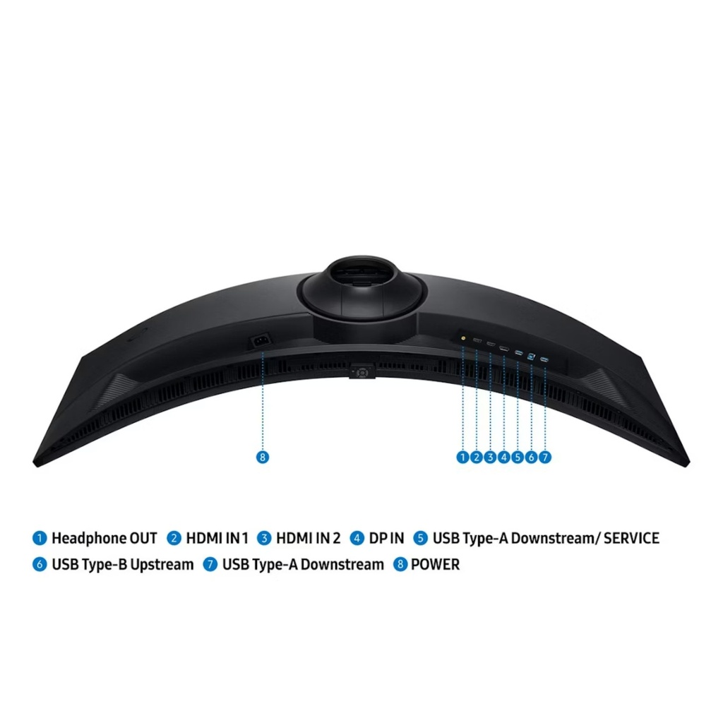 Samsung 49" Odyssey LS49FG910EUXXU Curved Ultrawide Gaming Monitor