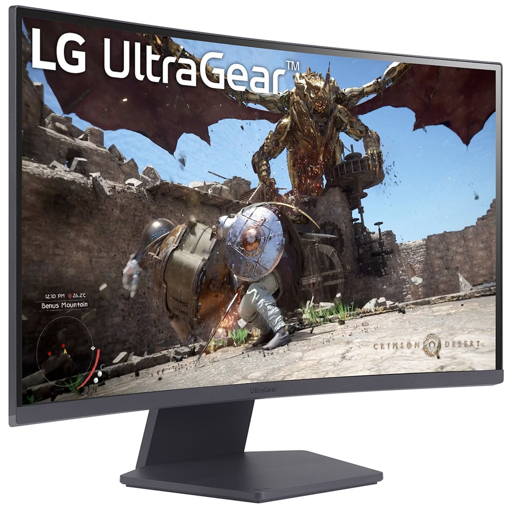 LG 27" 27GS60QC-B Curved Gaming Monitor