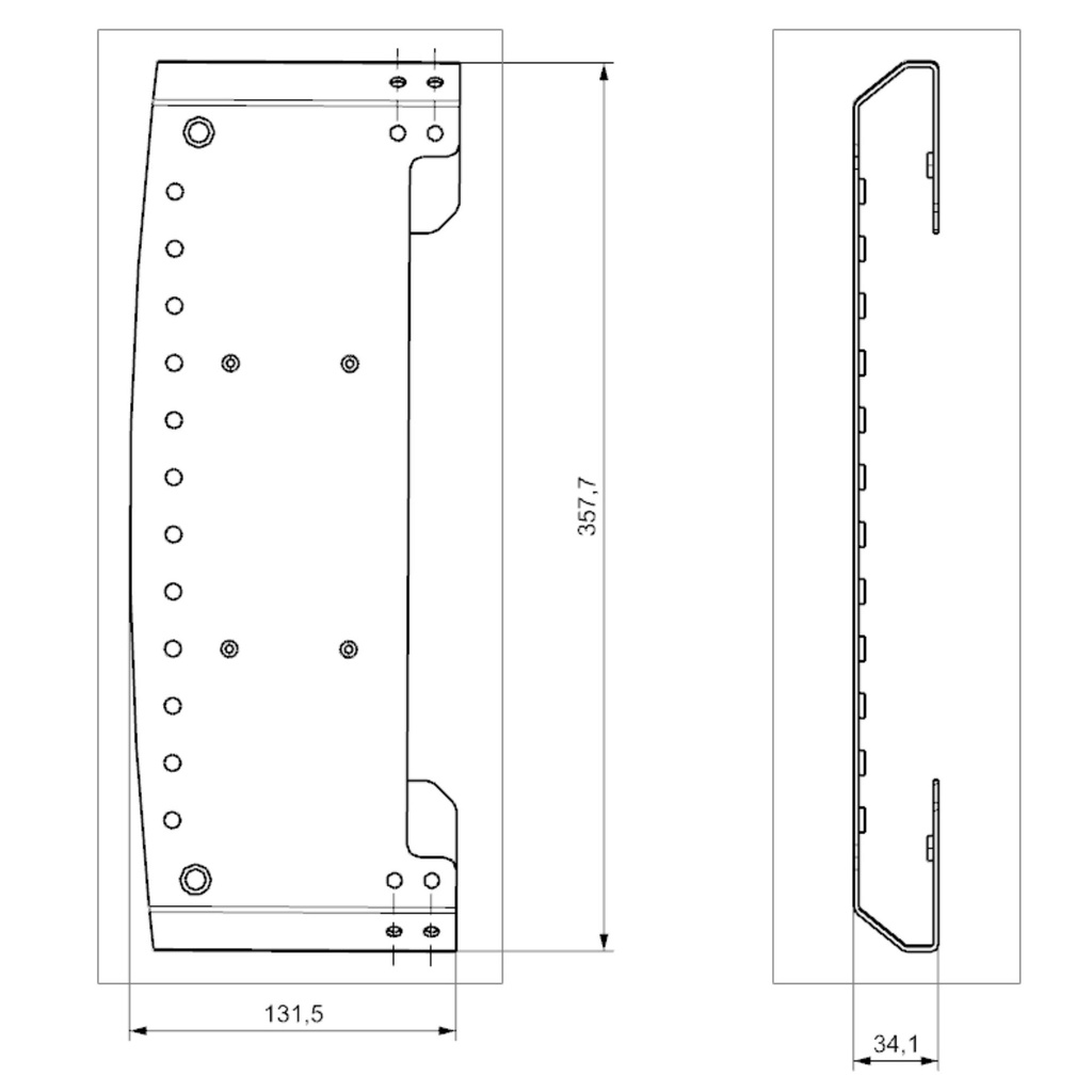 Moza mBooster Base Extension Plate