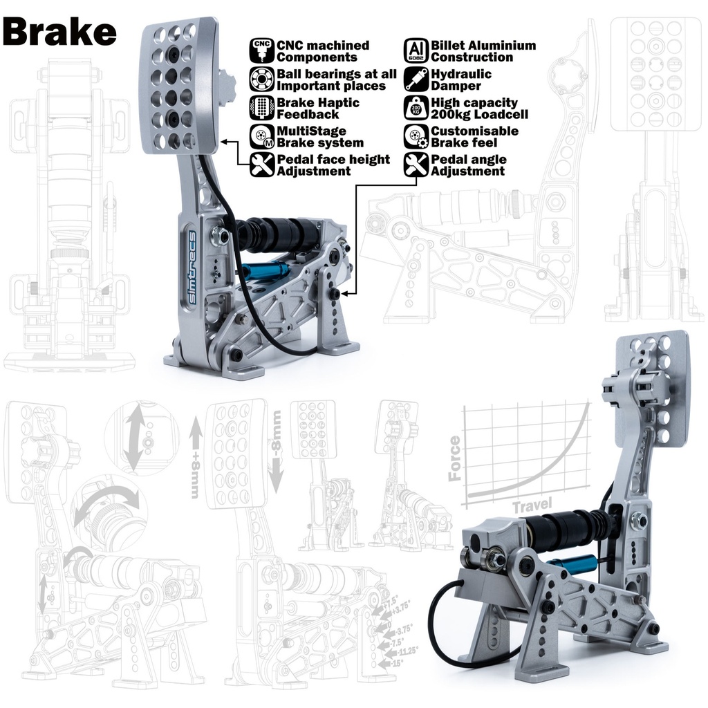Simtrecs ProPedal GT Mark II Pedals