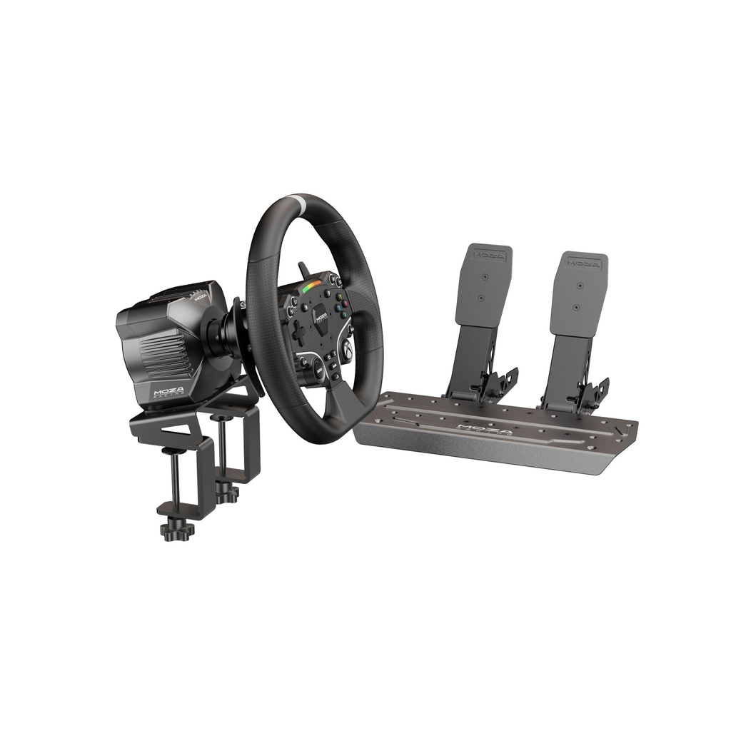 Moza R3 Racing Wheel And Pedal Bundle For Xbox & PC