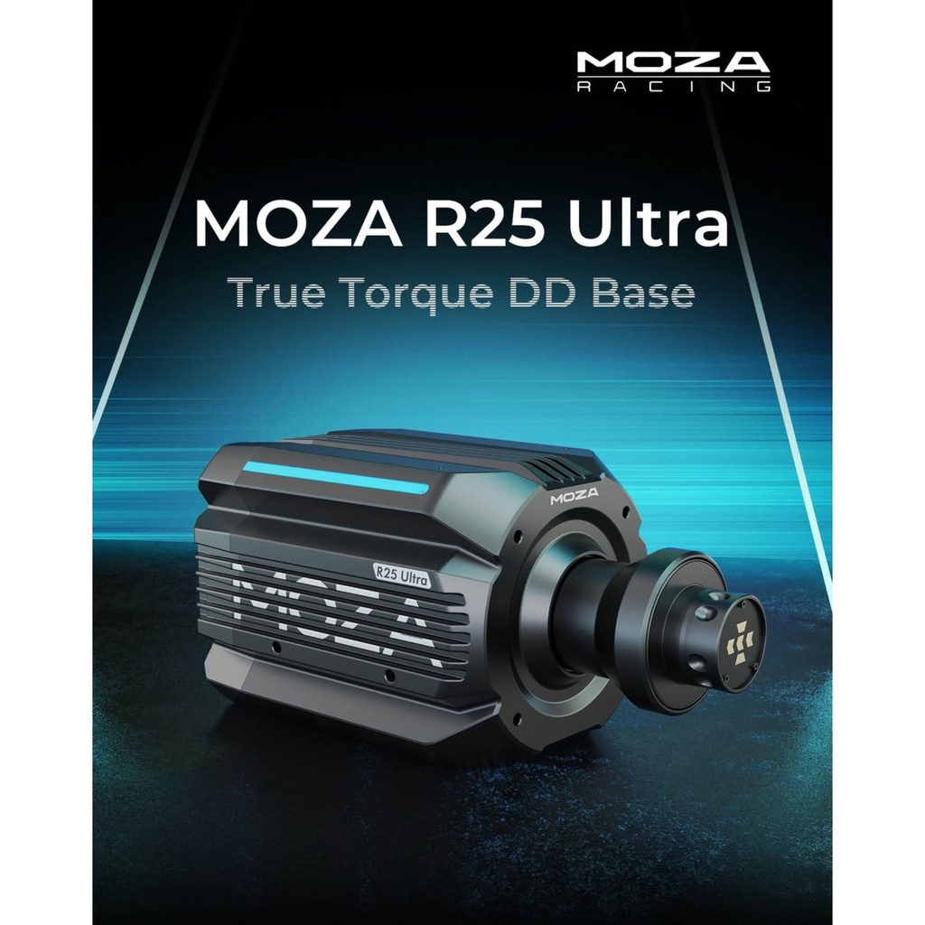 Moza R25 Ultra True Torque Direct Drive Wheel Base
