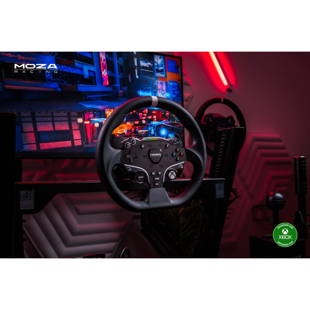 Moza R3 Racing Wheel And Pedal Bundle For Xbox & PC