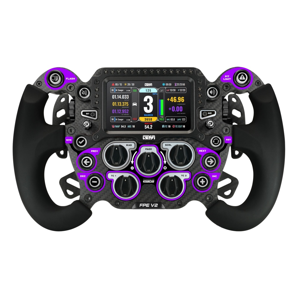 Gomez Sim Industries Formula Pro Elite V2 Steering Wheel