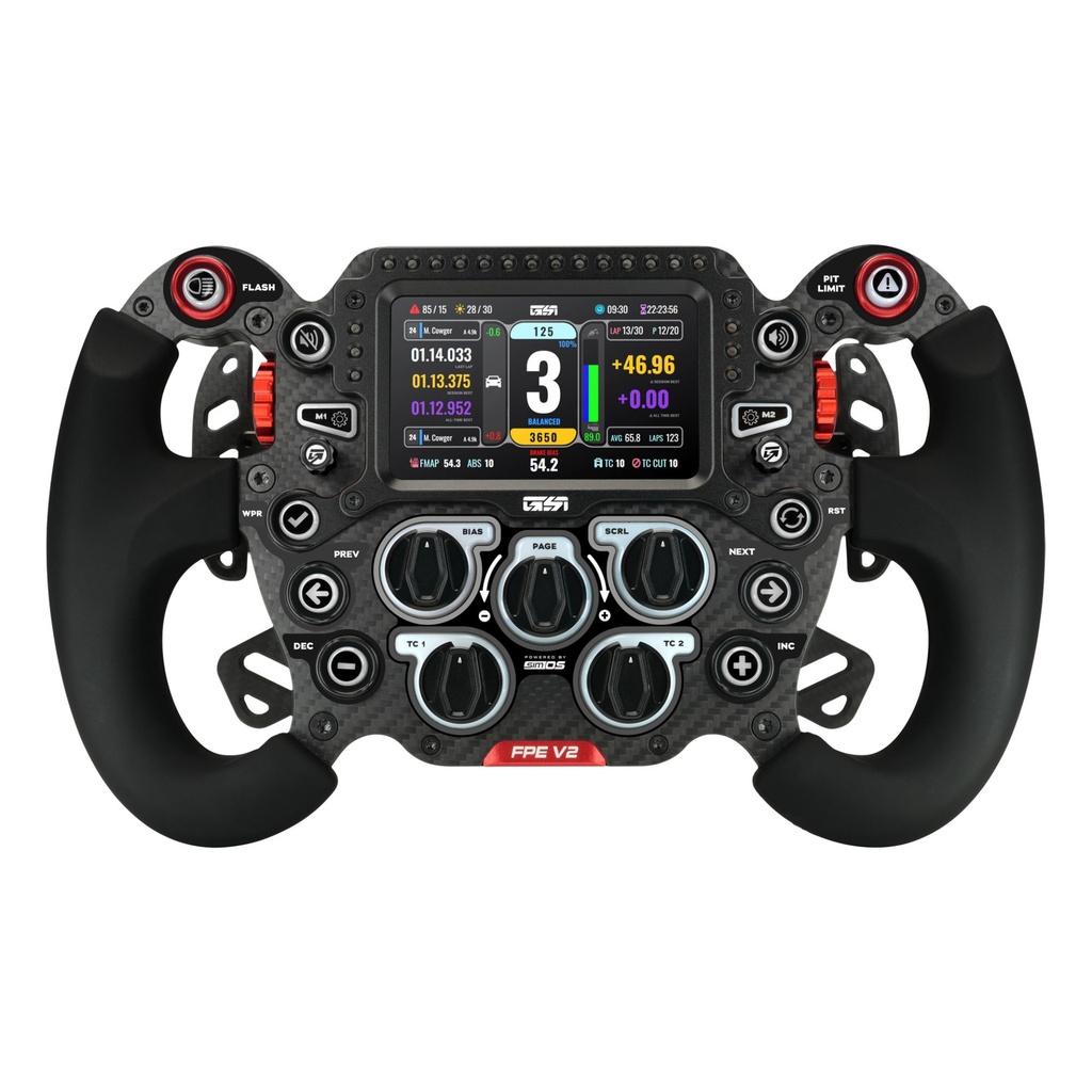Gomez Sim Industries Formula Pro Elite V2 Steering Wheel