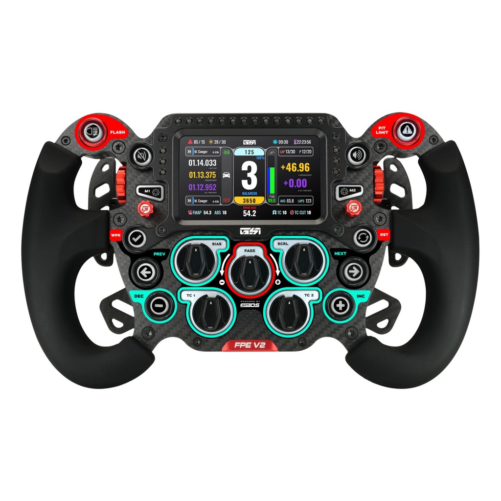 Gomez Sim Industries Formula Pro Elite V2 Steering Wheel