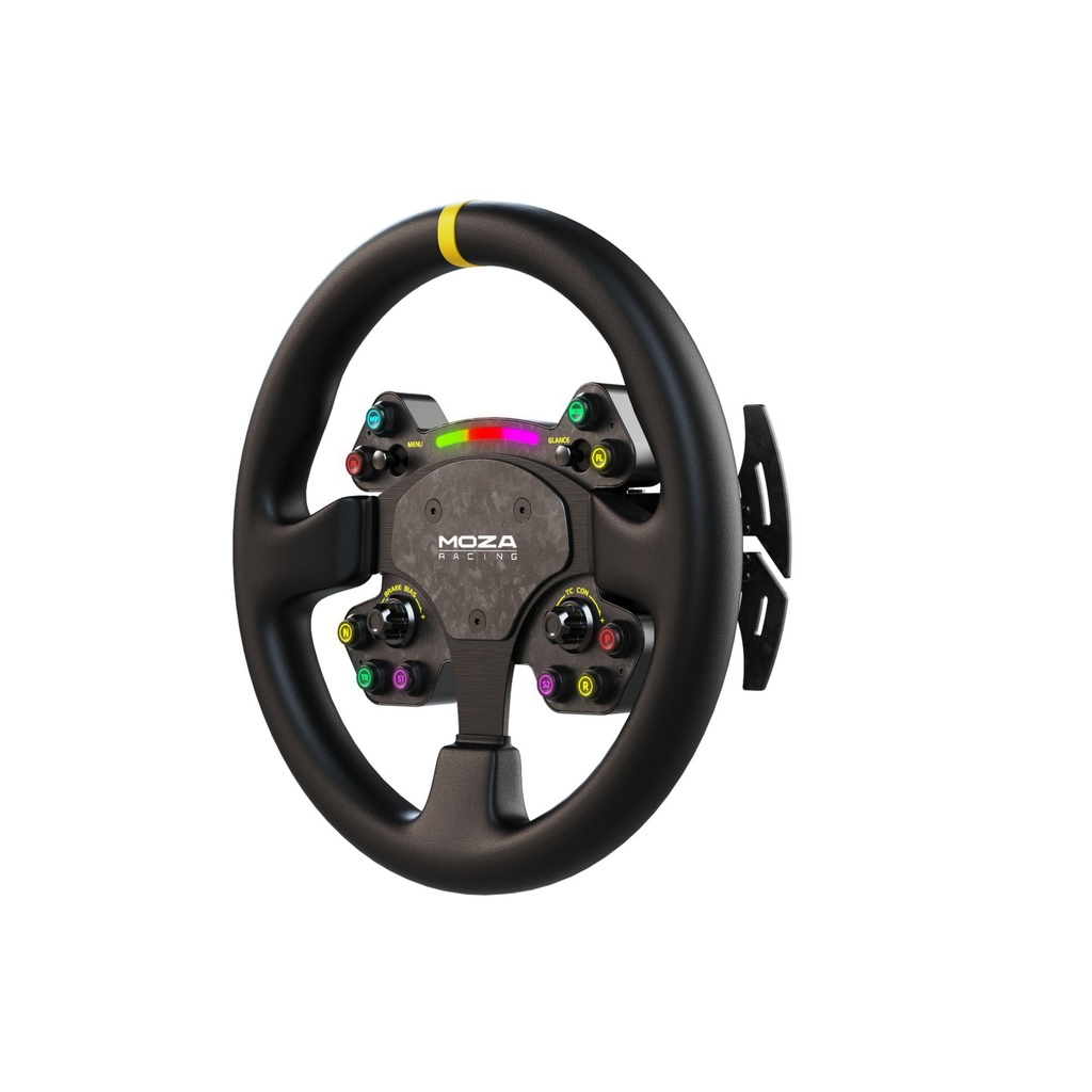 Moza RS V2 Leather Round Steering Wheel