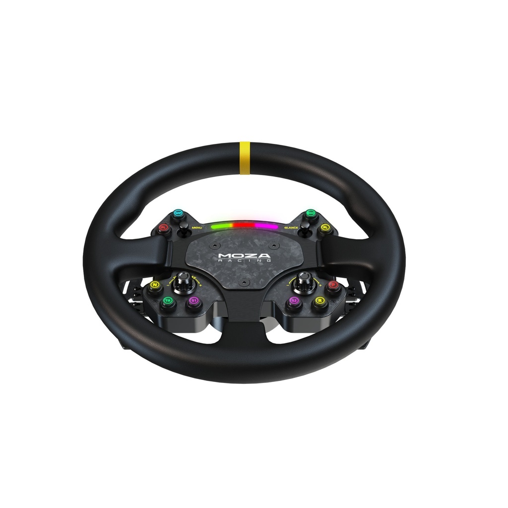 Moza RS V2 Leather Round Steering Wheel