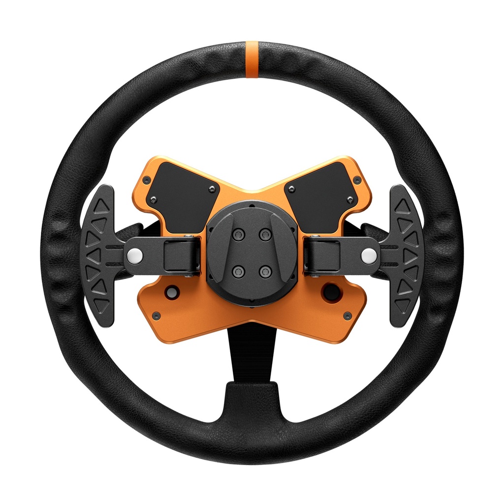 Simucube Orange Edition Tahko Round Wireless Steering Wheel