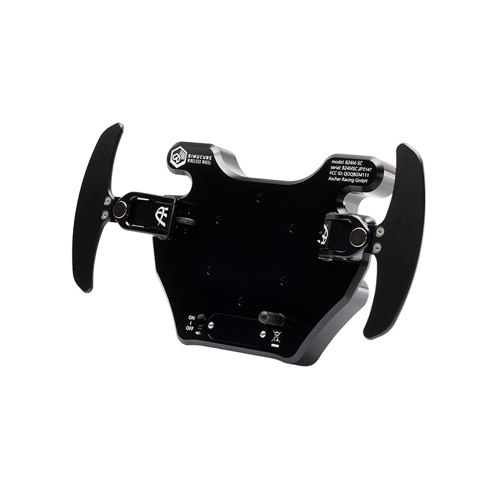 Ascher Racing B24M-SC Button Box / Steering Wheel Plate - Wireless