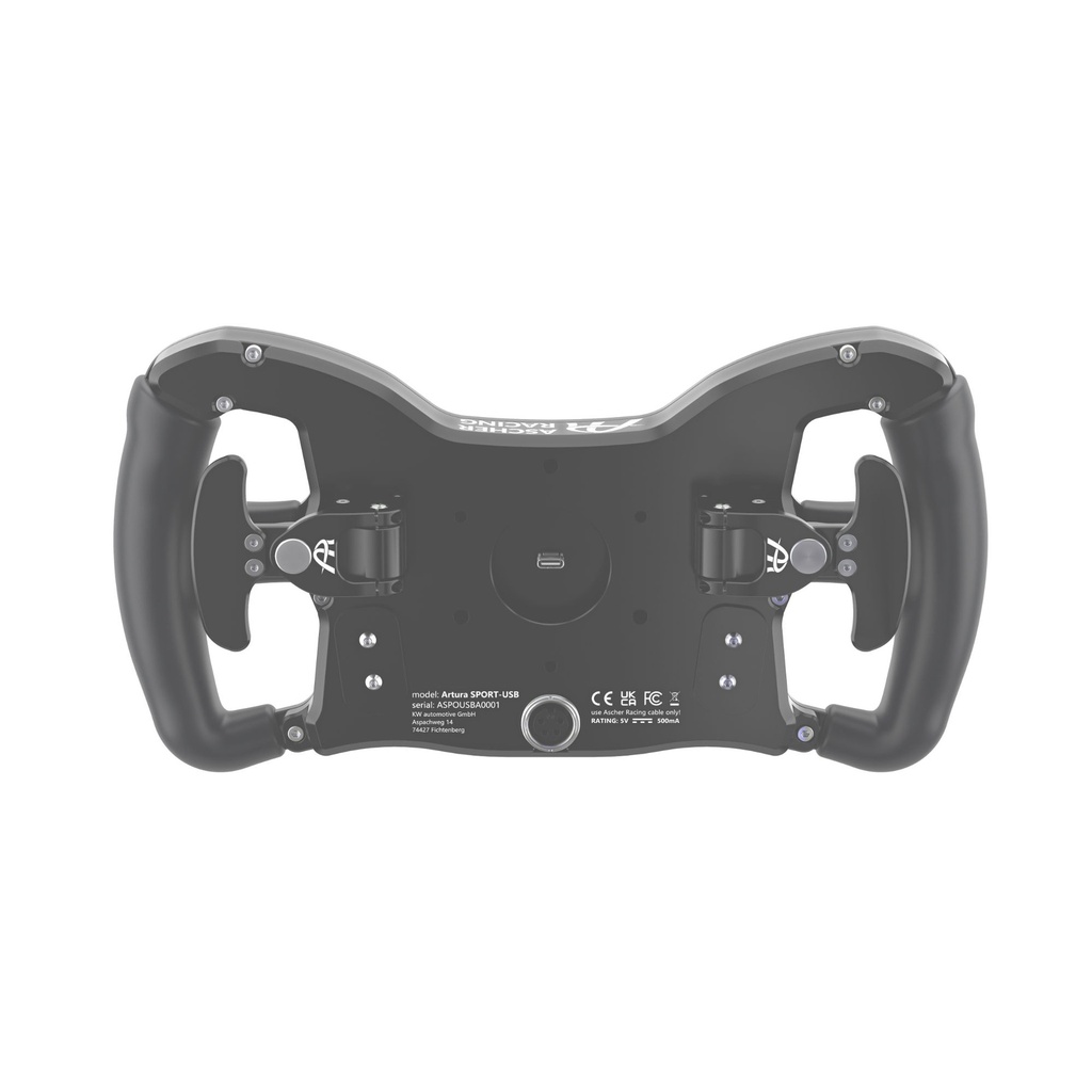 Ascher Racing McLaren Artura Sport Steering Wheel