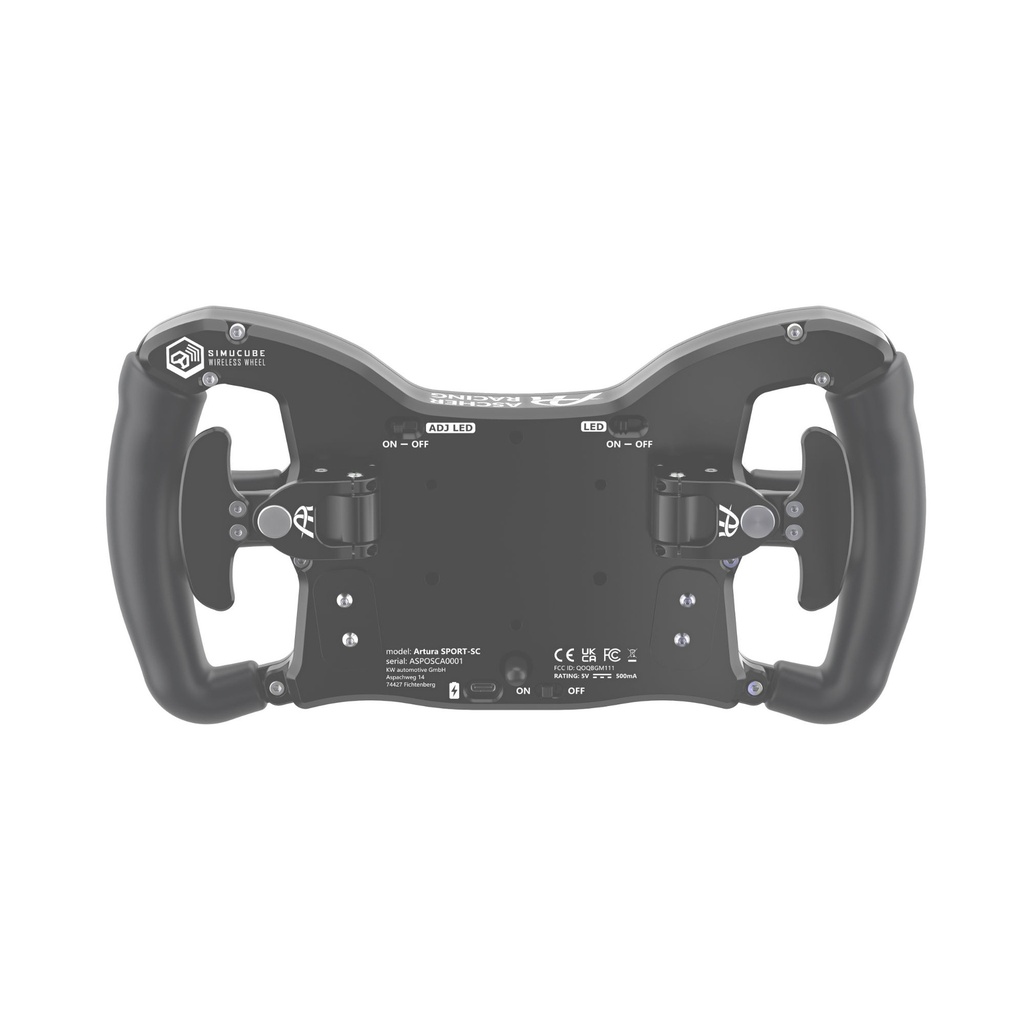 Ascher Racing McLaren Artura Sport Steering Wheel