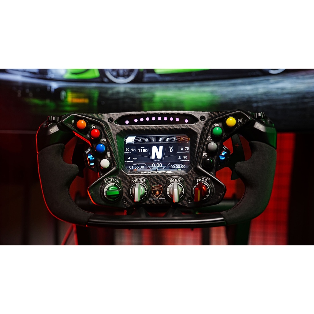Moza Lamborghini Essenza SCV12 Steering Wheel
