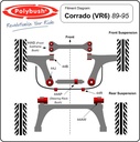 Polybush Front - Wishbone, Rear Bush (44J)