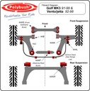 Polybush Front - Subframe To Chassis Bush (44AS)