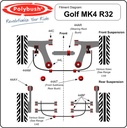 Polybush Front - Subframe To Chassis Rear Bush (44AT)